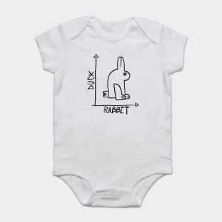 Duck Or Rabbit Baby Bodysuit